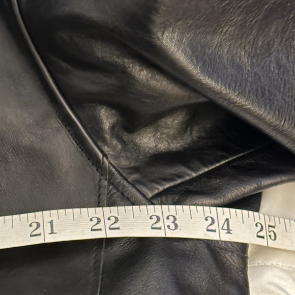 A/X Armani Exchange Leather Jacket L/XL - Picture 10 of 10